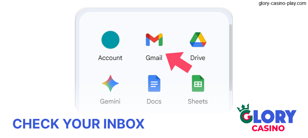 Confirm your email by clicking the link in your inbox
